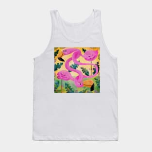 Flamingos! Tank Top